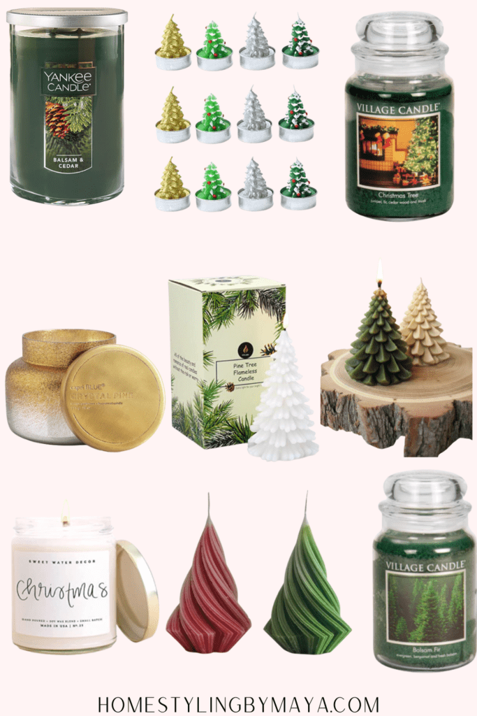 christmas tree candles