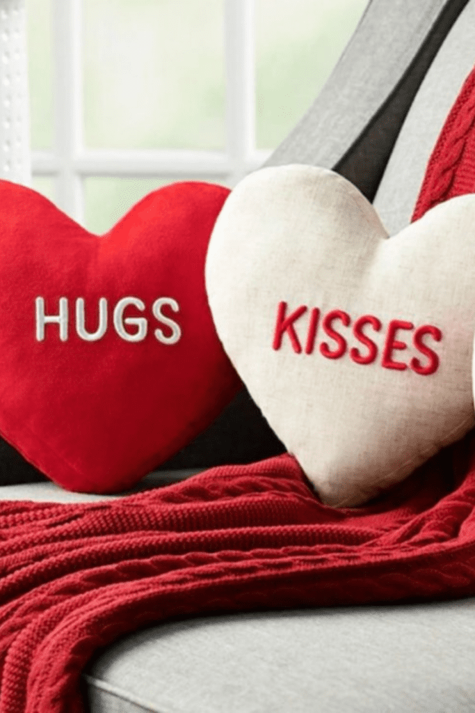 valentine's day pillows