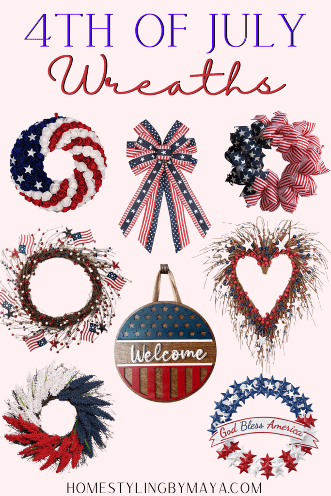 4th of july wreaths ideas