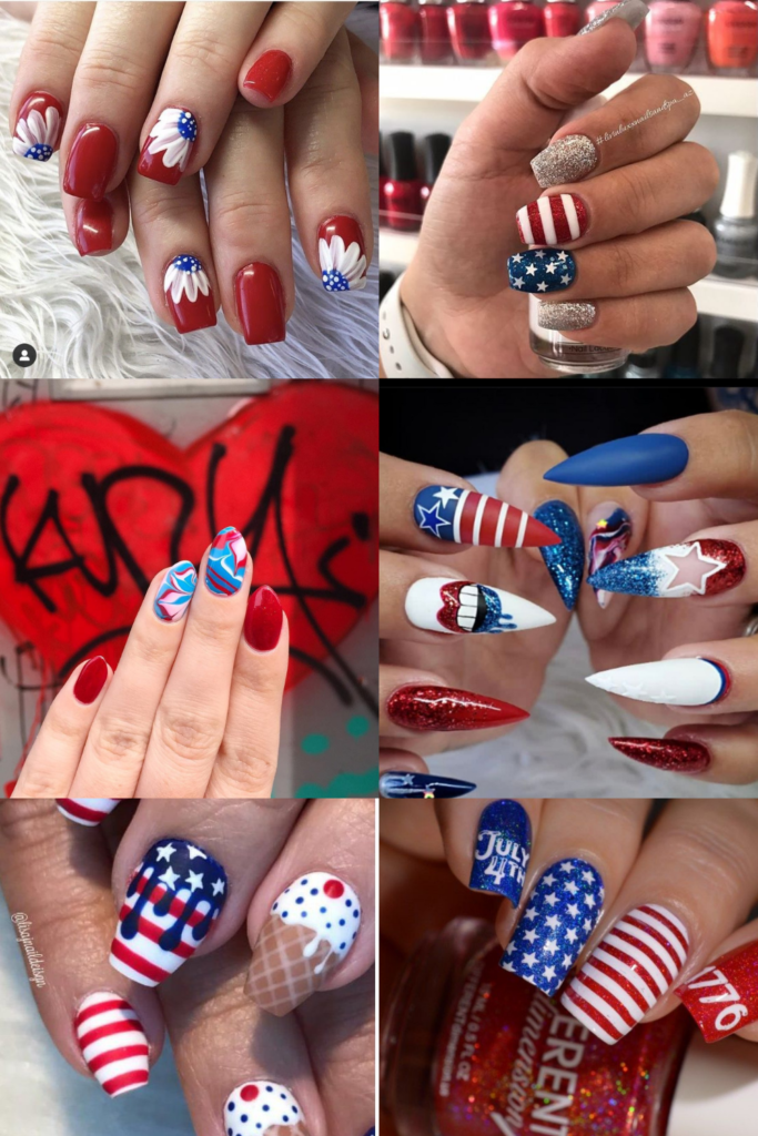 4th of July nails ideas