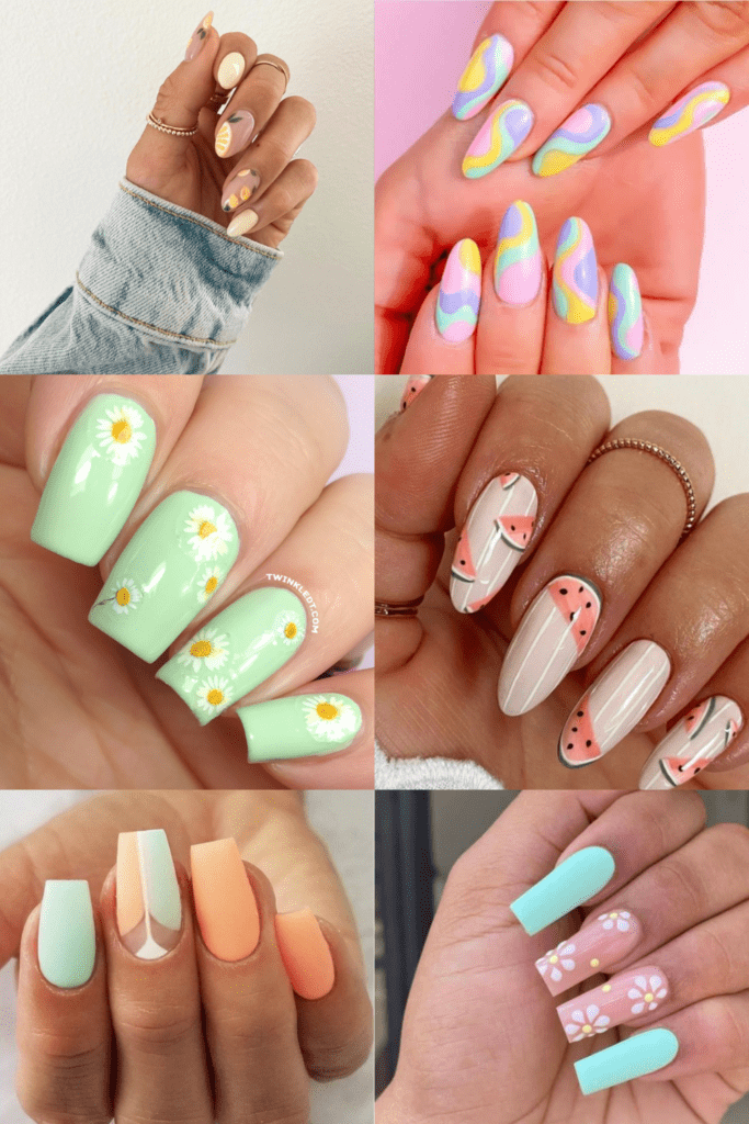 cute summer nails