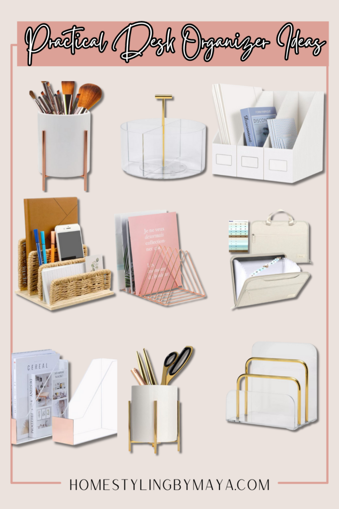 Desk Organizer Ideas