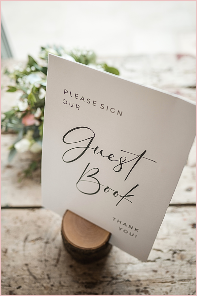 wedding guest book alternatives