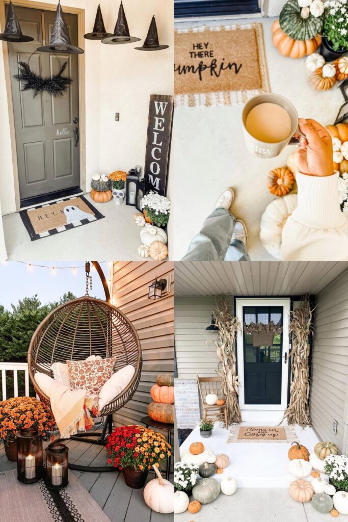 fall decorating ideas for outside