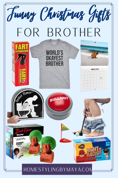 funny christmas gifts for brother
