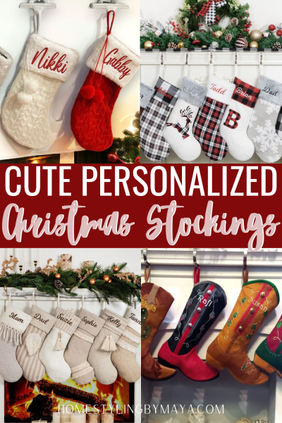 personalized christmas stockings