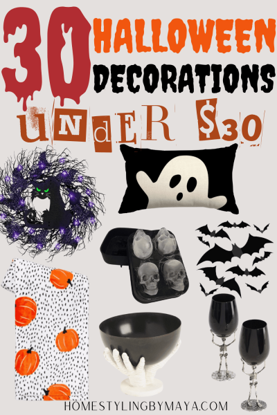 Halloween decor ideas under $30