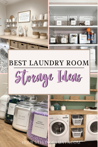 laundry room storage ideas