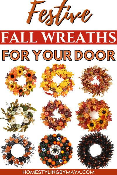 fall wreaths for front door