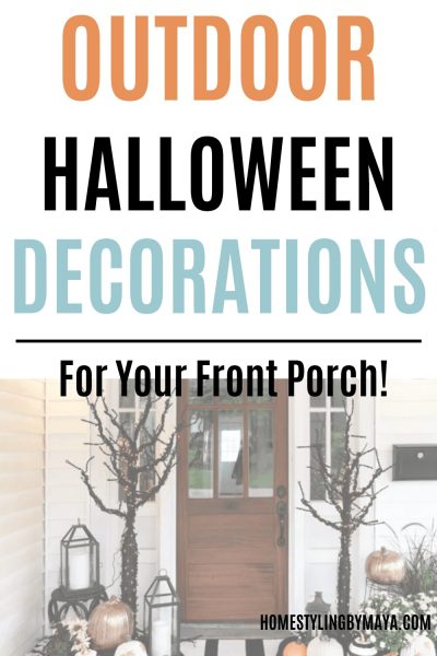 halloween decoration for the porch