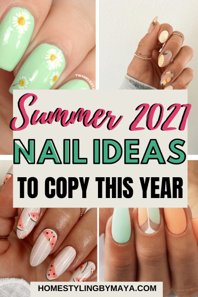 cute summer nails