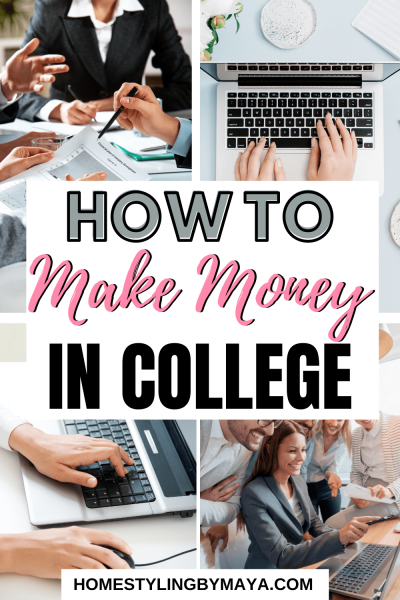 how to make money in college