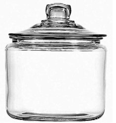 Glass jar