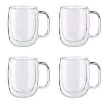 Glass mugs