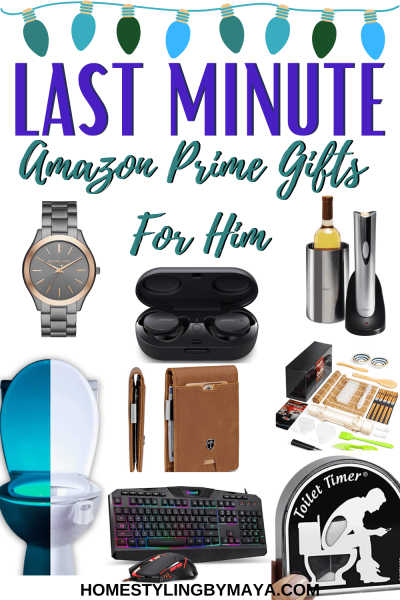 last-minute Amazon Prime Christmas gifts for him