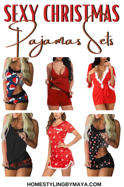 Sexy Christmas pajamas for women