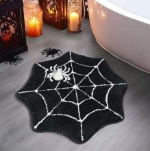 Halloween bath mat