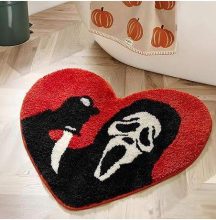 Halloween bath mat