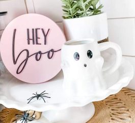 Hey Boo Sign