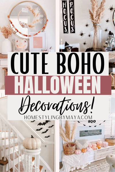 boho Halloween decor ideas