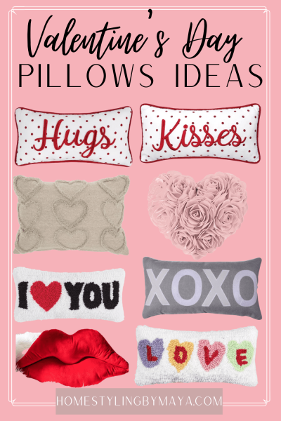 valentine's day pillows
