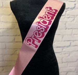 President sash