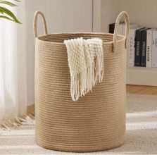 Rope Woven Laundry Basket