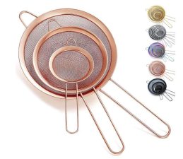 Rose Gold Strainer