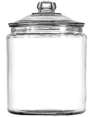 Tall Glass Jar
