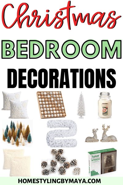 Christmas Bedroom decor