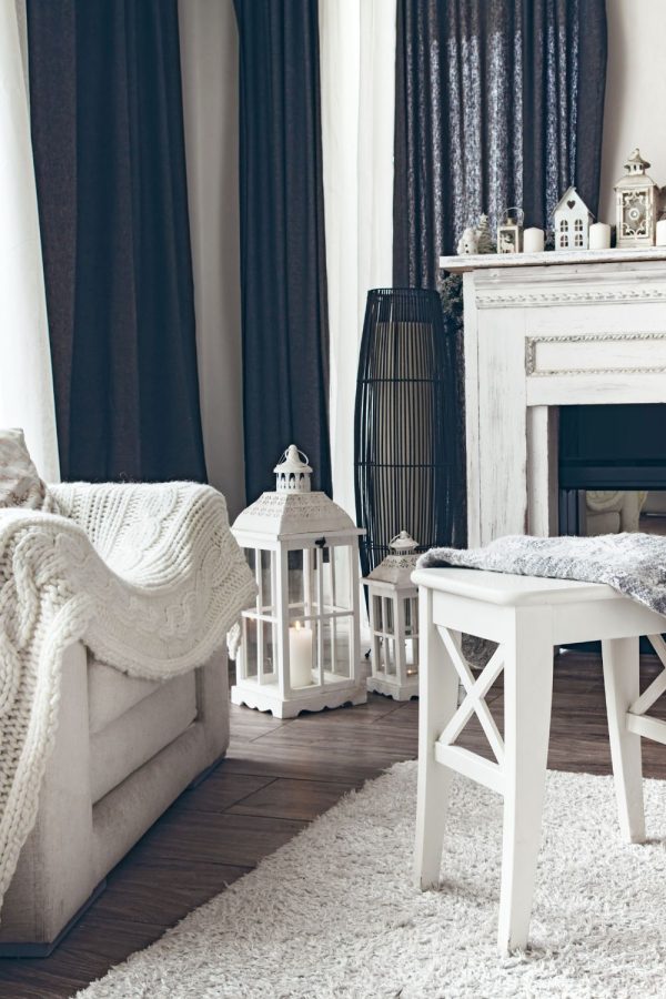 white christmas decor