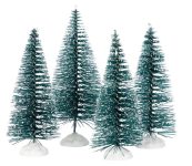 frosted mini christmas trees