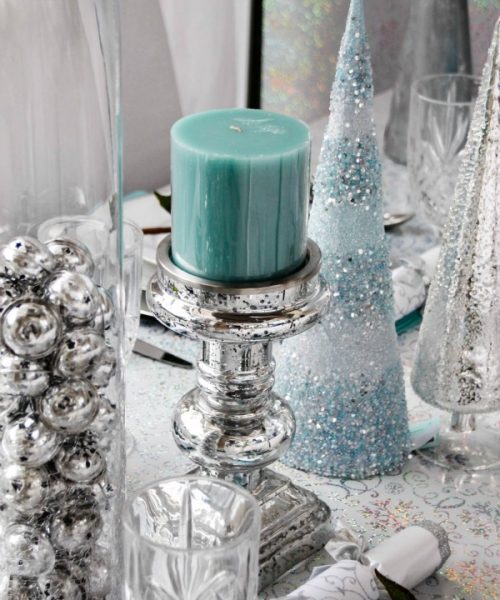 Christmas table decorations