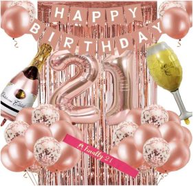21st birthday decorations