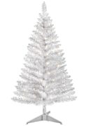 white christmas trees